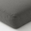 IKEA - FRÖSÖN/DUVHOLMEN, seat cushion, dark grey, 62x62 cm