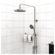 IKEA - VOXNAN, ayrıştırıcılı duş/el duşu kiti, krom kaplama