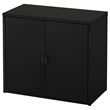 IKEA - BROR, cabinet with door, black, 76x40x66 cm