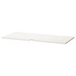 IKEA - UTRUSTA, shelf for corner wall cabinet, white, 128 cm