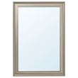 IKEA - SONGE, wall mirror, silver-colour, 91x130 cm