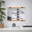 IKEA - VISBACK, poster askısı, bambu, 61 cm