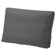 IKEA - FRÖSÖN/DUVHOLMEN, back cushion, dark grey, 62x44 cm