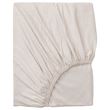 IKEA - VARVIAL, fitted sheet, beige, 80x200 cm