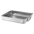 IKEA - KONCIS, oven dish, stainless steel, 32x40 cm