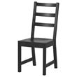 IKEA - NORDVIKEN, wooden chair, black