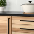 IKEA - BORGHAMN, kulp, siyah, 426 mm