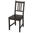 IKEA - STEFAN, wooden chair, blackbrown