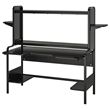 IKEA - FREDDE, gaming desk, black, 185x74 cm