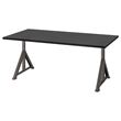 IKEA - IDASEN, desk, black/dark grey, 160x80 cm
