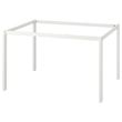 IKEA - MELLTORP, dining table underframe, white, 125x75 cm