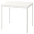 IKEA - VANGSTA, extendable kitchen table, white, seats 2-4