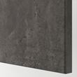 IKEA - BESTA, duvar dolabı, venge-koyu gri, 60x22x64 cm
