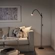 IKEA - NAVLINGE, LED floor/reading lamp, black