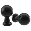 IKEA - BAGGANAS, knob, black, 20 mm