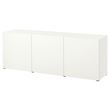 IKEA - BESTA, dolap kombinasyonu, beyaz, 180x42x65 cm