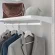 IKEA - BOAXEL, shelf, white, 80x40 cm