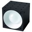 IKEA - FREKVENS, LED decoration lighting, black-white, 10x10 cm