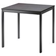 IKEA - VANGSTA, extendable kitchen table, black-brown, seats 2-4