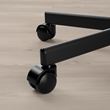 IKEA - LOBERGET/MALSKAR, office chair, white/black