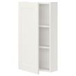 IKEA - ENHET, bathroom wall cabinet, white-white frame, 40x15x75 cm