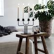 IKEA - PARLBAND, tealight holder, black, 10 cm