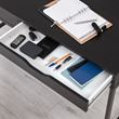 IKEA - ALEX, desk, blackbrown, 100x48 cm