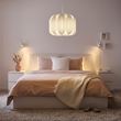 IKEA - SOLHETTA, LED bulb E27, globe opal white, 1521 lm
