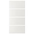 IKEA - TJORHOM, panels for sliding door frame, white, 100x201 cm