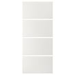 IKEA - TJORHOM, panels for sliding door frame, white, 100x236 cm