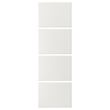 IKEA - TJORHOM, panels for sliding door frame, white, 75x236 cm