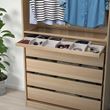 IKEA - KOMPLEMENT, sliding tray, white stained oak effect, 100x35 cm