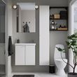 IKEA - ENHET/TVALLEN, wash-basin and cabinet, white, 64x33x65 cm