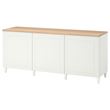 IKEA - BESTA, dolap kombinasyonu, beyaz, 180x42x76 cm