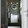 IKEA - TVALLEN, wash-basin, white, 64x33x5 cm