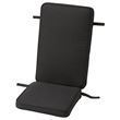 IKEA - JARPÖN/DUVHOLMEN, outdoor chair pad, anthracite, 116x45 cm