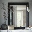 IKEA - TOFTBYN, wall mirror, black, 65x85 cm