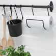 IKEA - HULTARP, kitchen roll holder, black, 19 cm