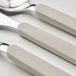 IKEA - UPPHOJD, cutlery for 4 people, beige