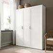 IKEA - SANNIDAL, wardrobe door, white, 40x180 cm