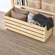 IKEA - IVAR, storage box on wheels, pine, 78x30 cm