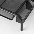 IKEA - BRYTET, monitor stand, black