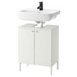 IKEA - NYSJÖN/BJÖRKAN, wash-basin and cabinet, white, 54x40x80 cm