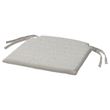 IKEA - NORDVIKEN, chair pad, beige, 44/40x43x4 cm