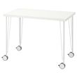 IKEA - LINNMON/KRILLE, desk, white, 100x60 cm