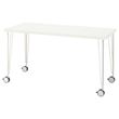 IKEA - LAGKAPTEN/KRILLE, desk, white, 140x60 cm
