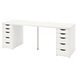 IKEA - ALEX, desk, white, 200x60 cm