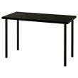 IKEA - LAGKAPTEN/ADILS, desk, black-brown/black, 120x60 cm