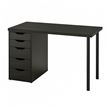 IKEA - ALEX, desk, black, 120x60 cm