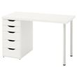 IKEA - ALEX, desk, white, 120x60 cm